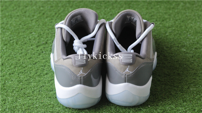 Authentic Air Jordan 11 Retro Low Cool Grey